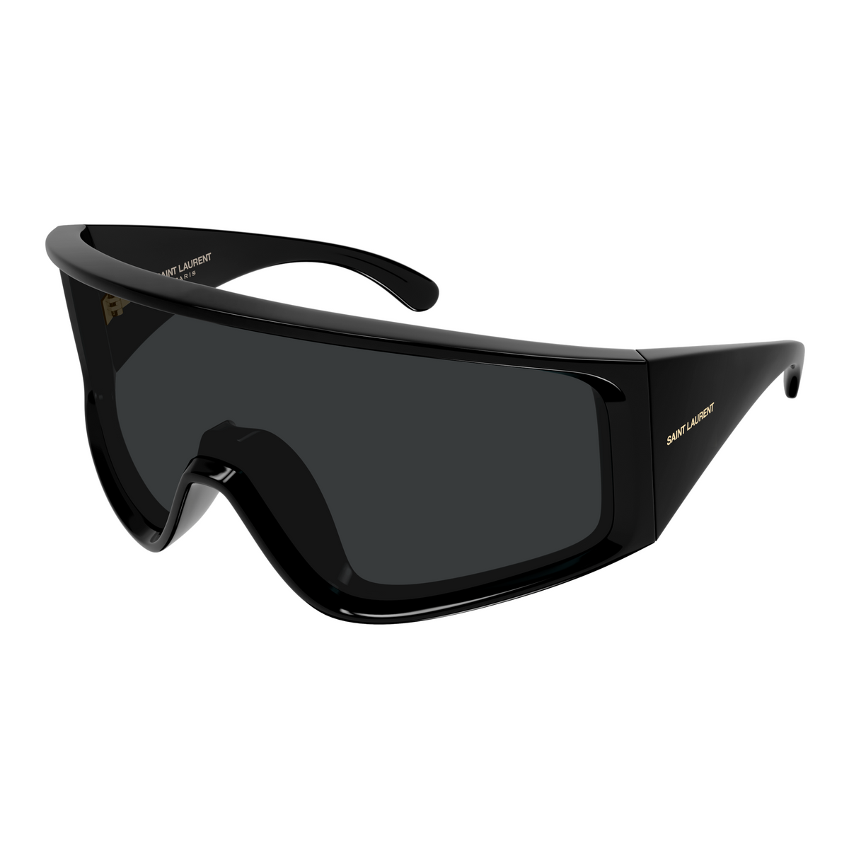 Saint Laurent SL Logo SL 969 Noir 001 vue trois-quarts - Les Lunettes de Pauline