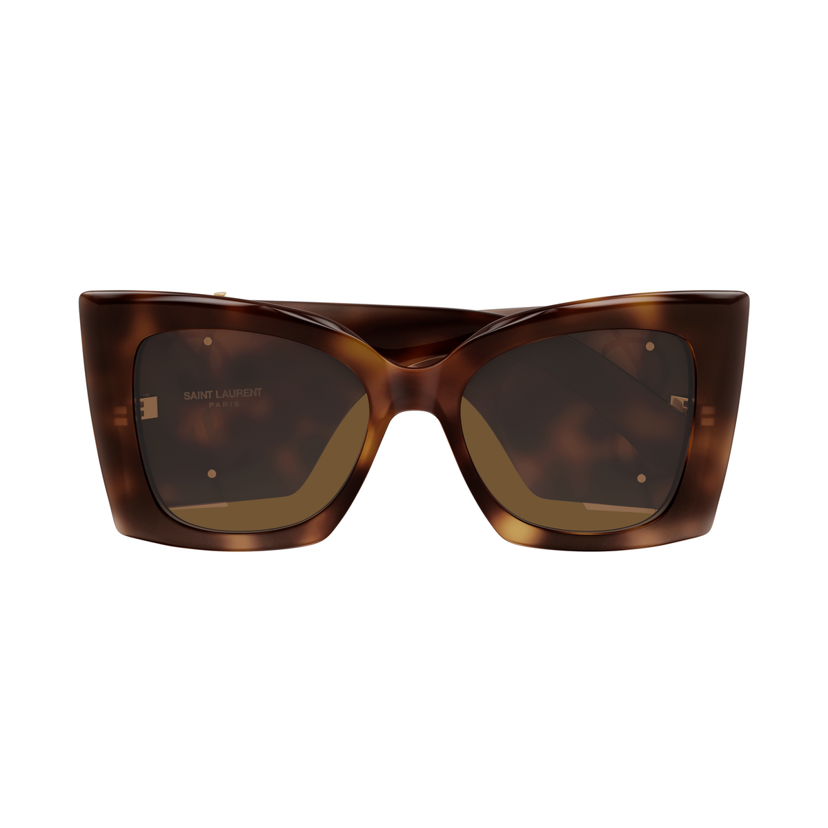 Saint Laurent Monogram SL M119 Blaze Havane 005 de face - Les Lunettes de Pauline