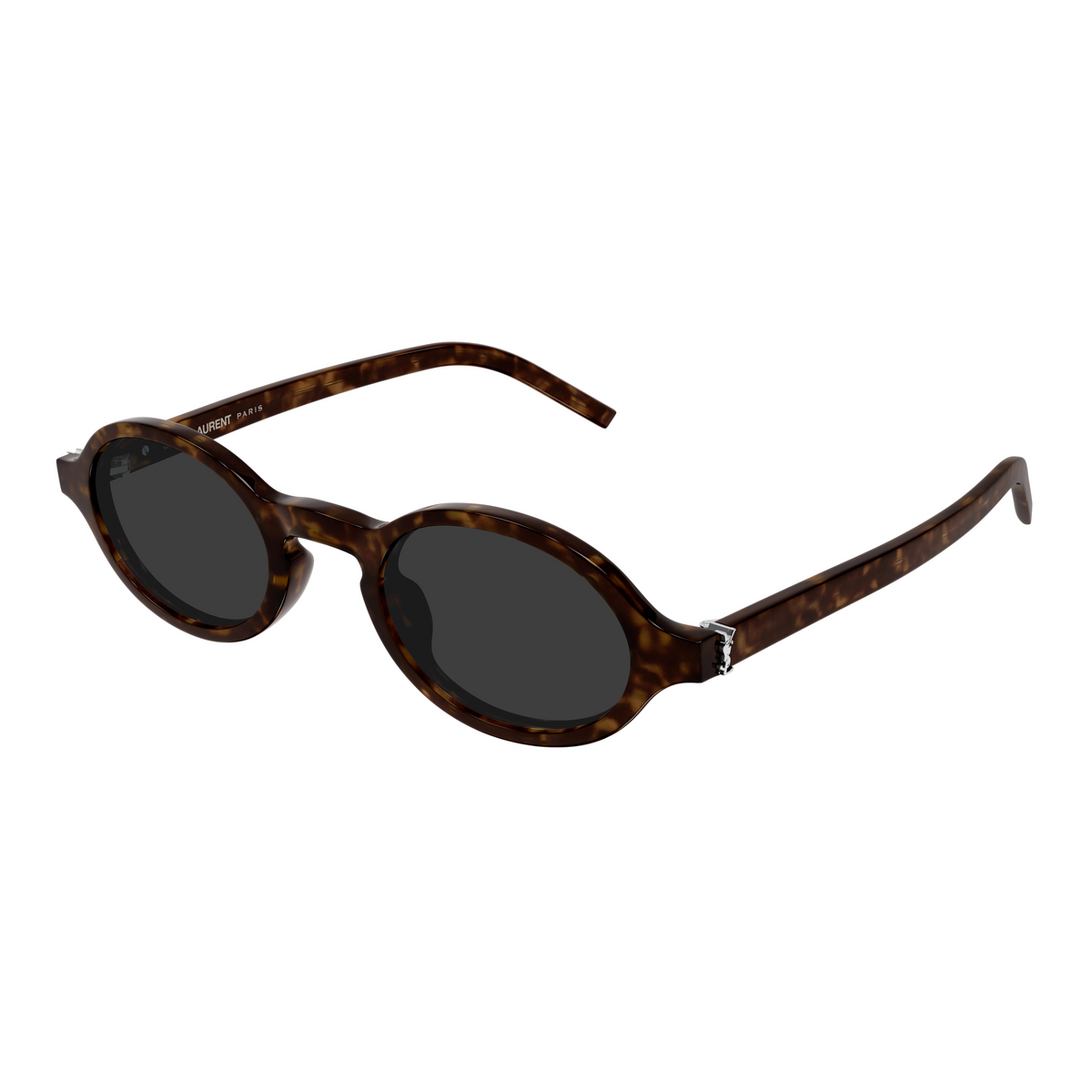 Saint Laurent Monogram SL M161 Havane 002 vue trois-quarts - Les Lunettes de Pauline