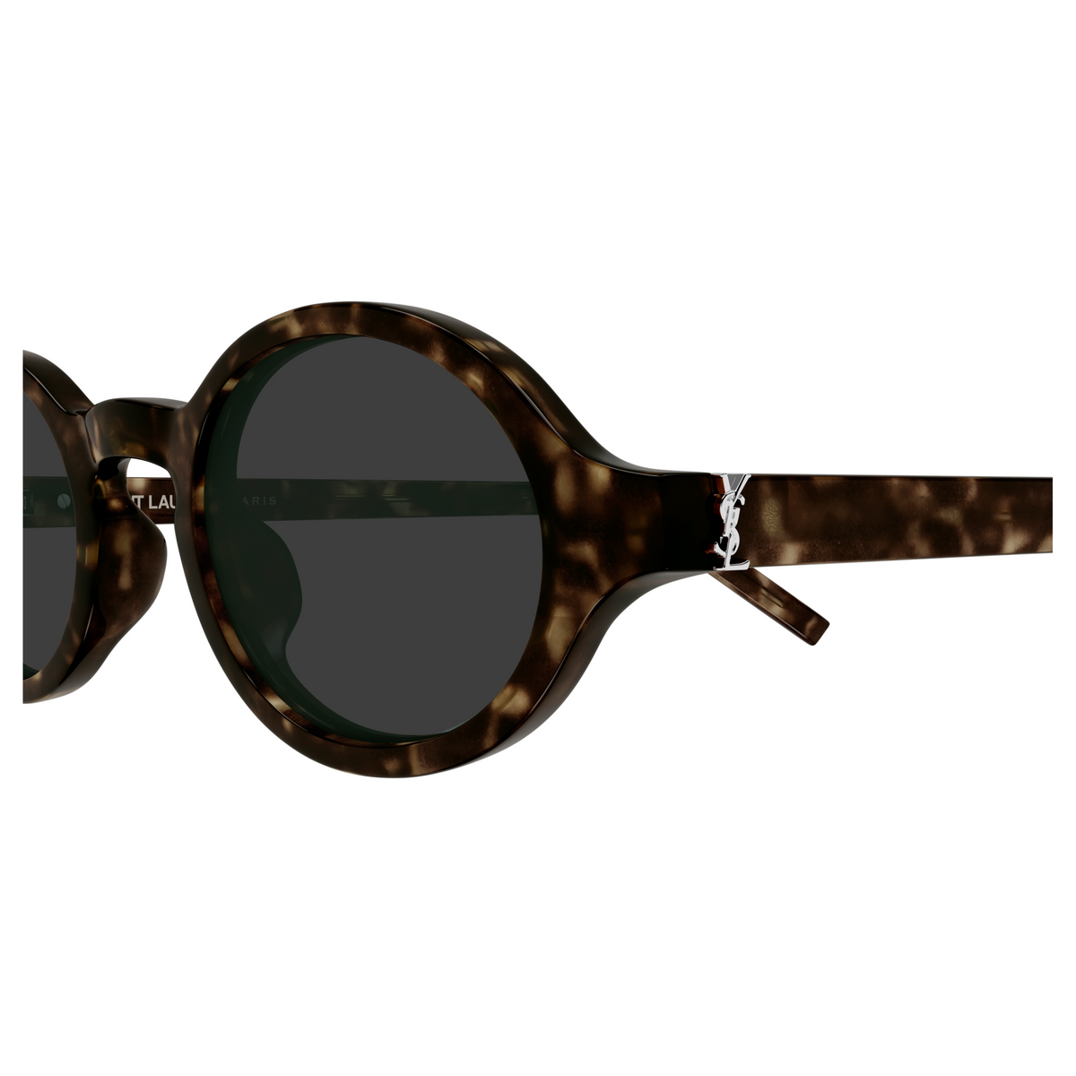 Saint Laurent Monogram SL M161 Havane 002 vue de profil - Les Lunettes de Pauline