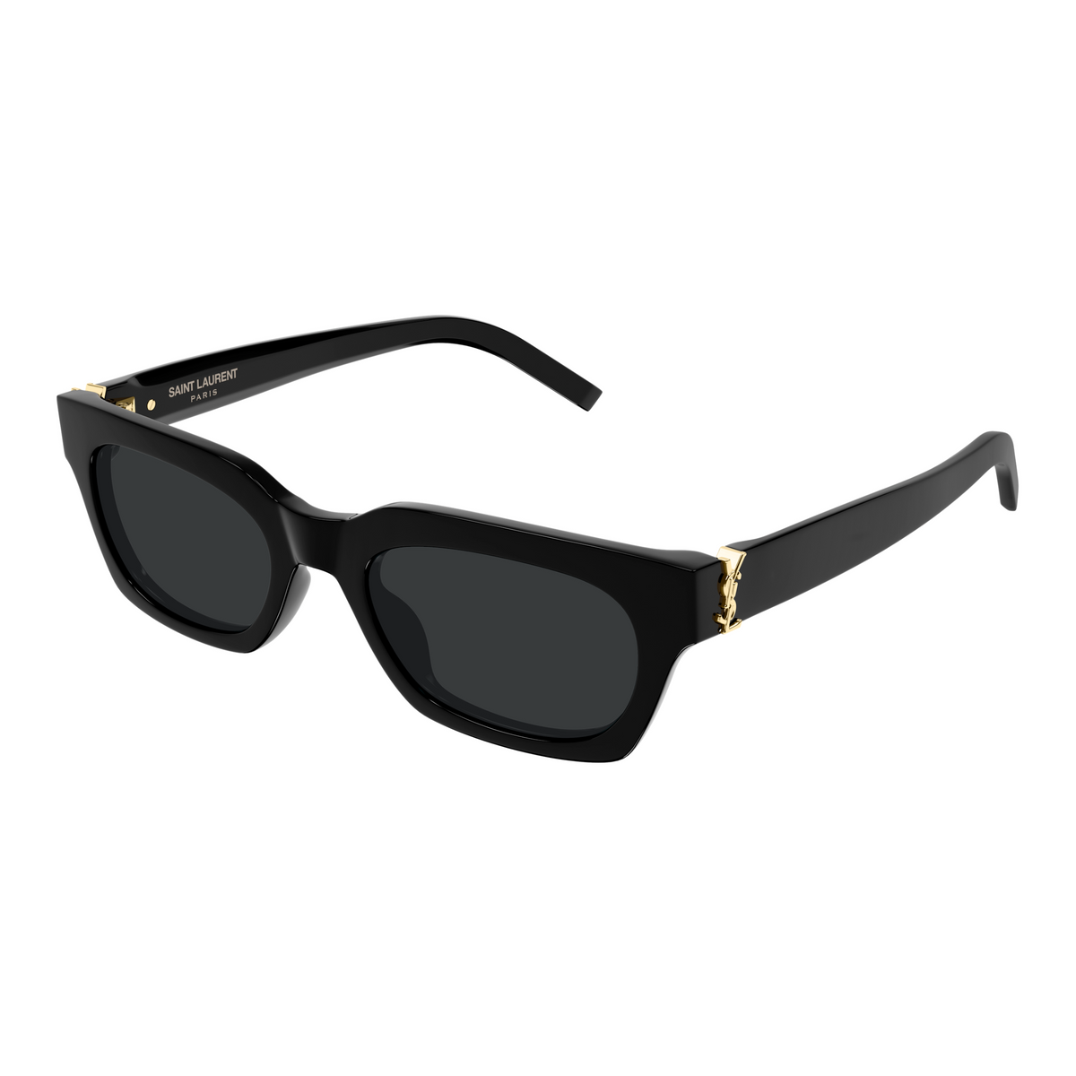 Saint Laurent Monogram SL M175 Noir 001 vue trois-quarts - Les Lunettes de Pauline