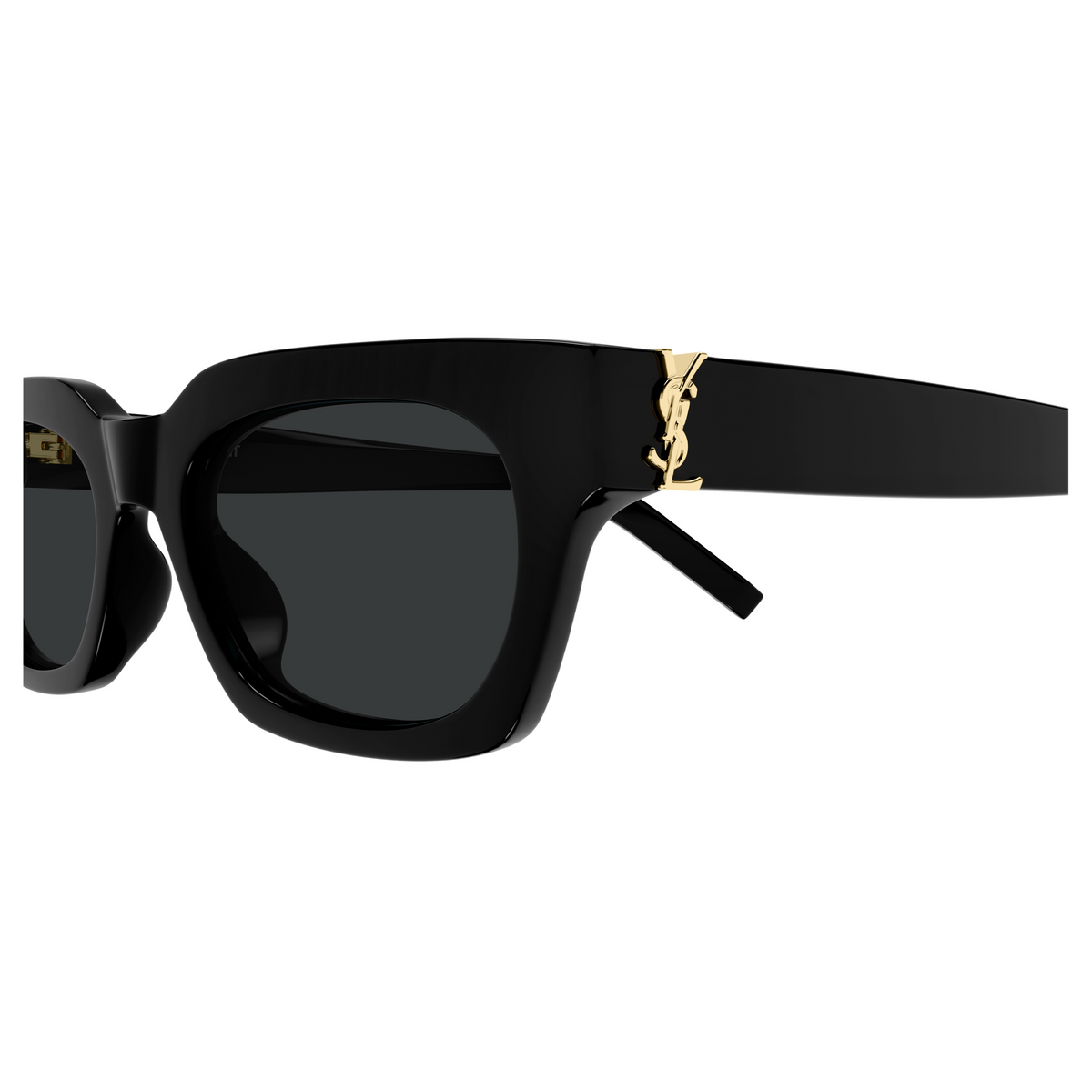 Saint Laurent Monogram SL M175 Noir 001 vue de profil - Les Lunettes de Pauline