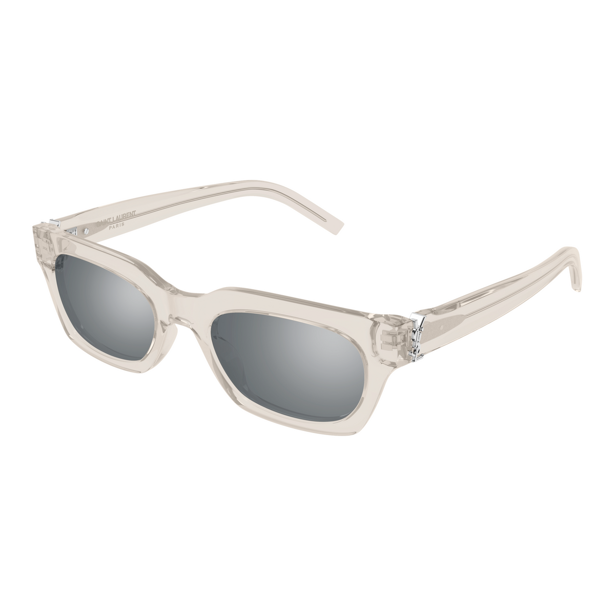 Saint Laurent Monogram SL M175 Beige 004 vue trois-quarts - Les Lunettes de Pauline