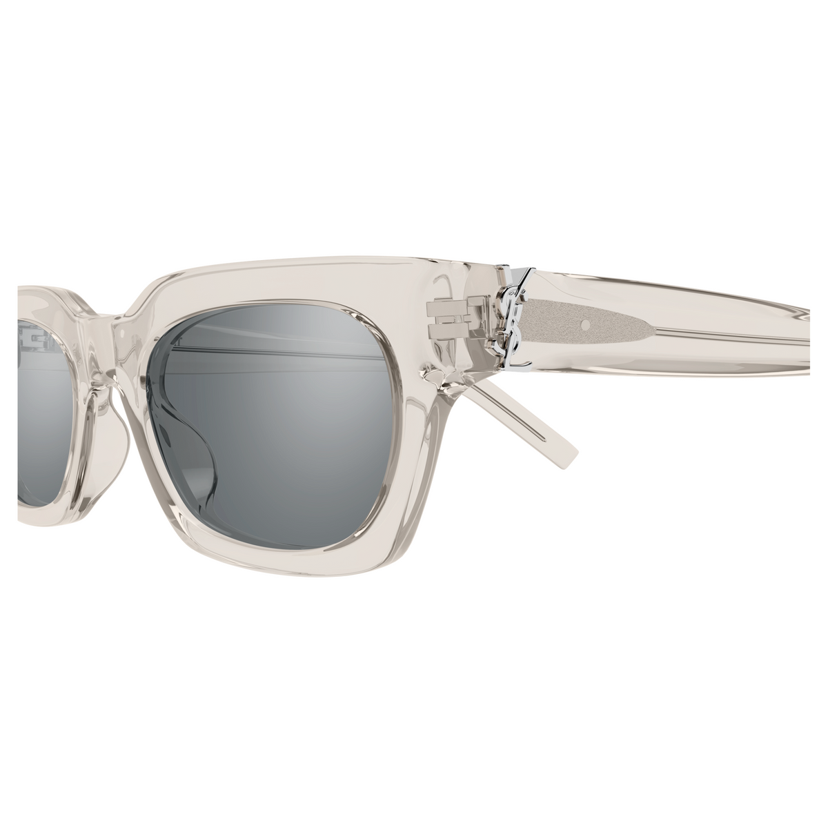 Saint Laurent Monogram SL M175 Beige 004 vue de profil - Les Lunettes de Pauline