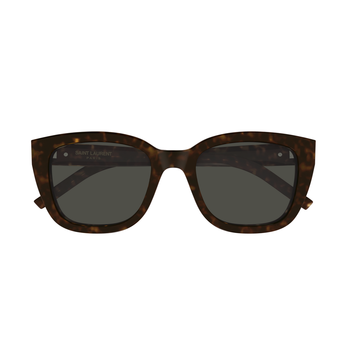 Saint Laurent Monogram SL M176 Havane 002 de face - Les Lunettes de Pauline