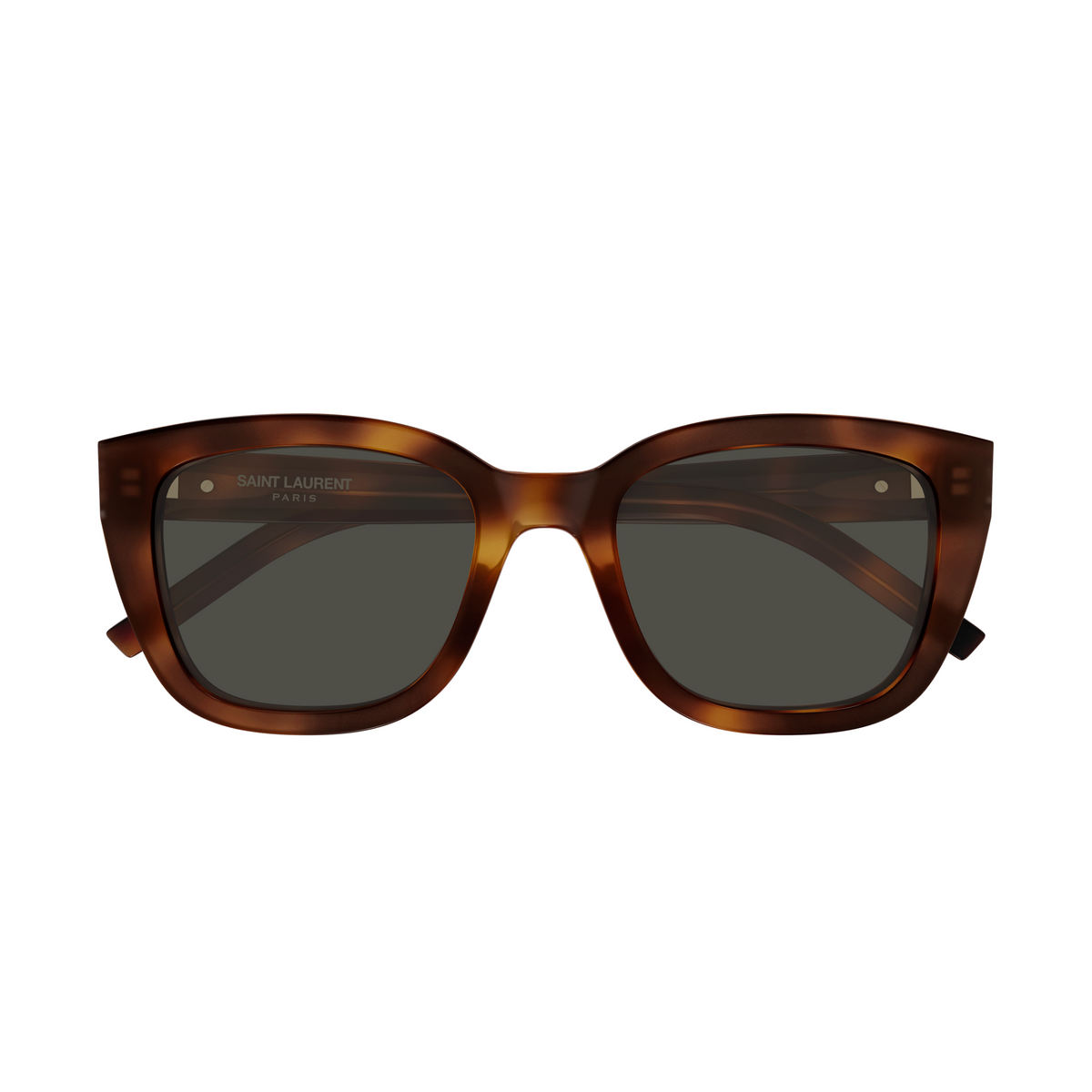 Saint Laurent Monogram SL M176 Havane 003 de face - Les Lunettes de Pauline