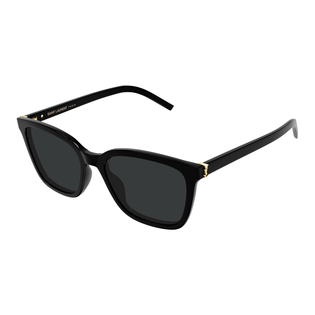 Saint Laurent Monogram SL M178 Noir 001 vue trois-quarts - Les Lunettes de Pauline