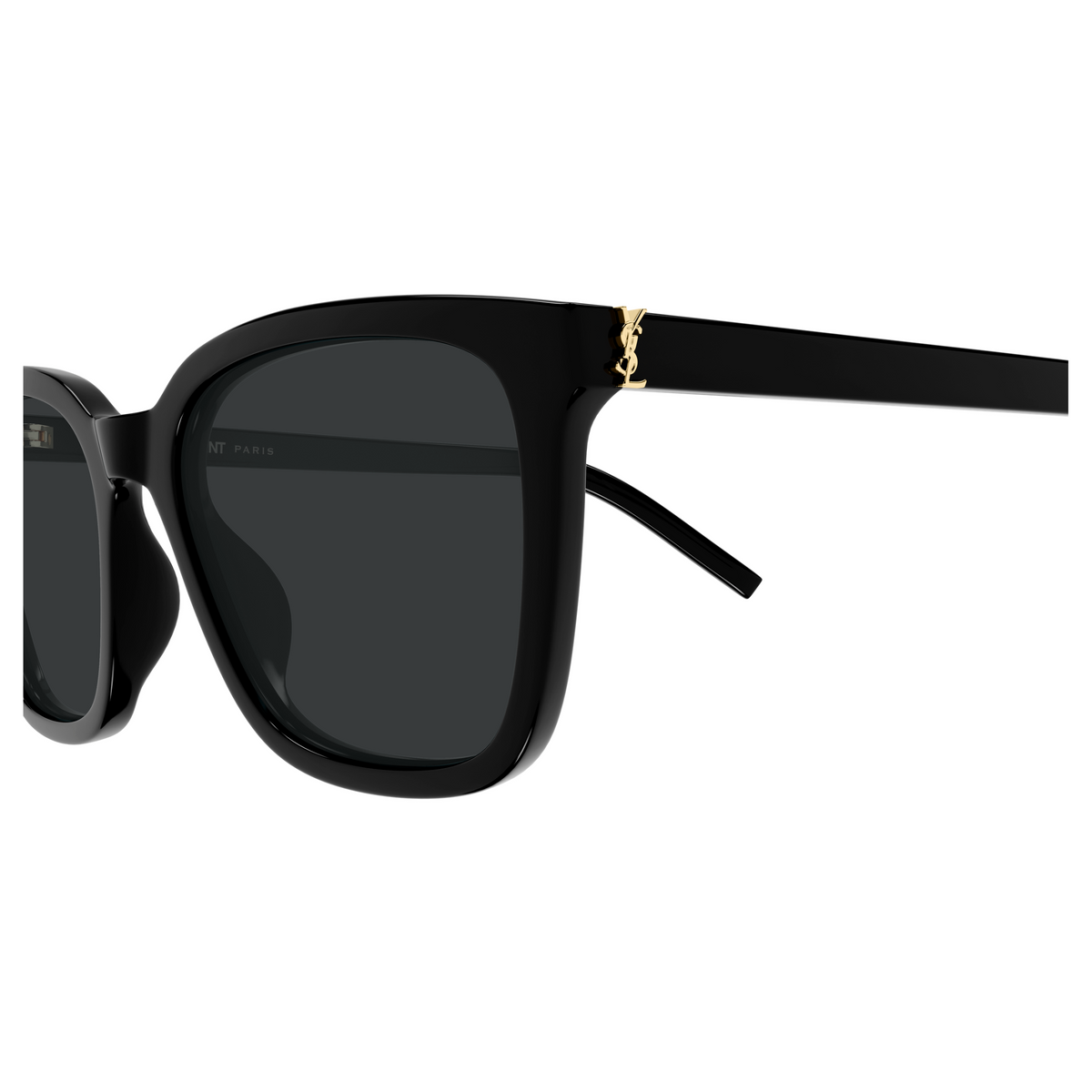 Saint Laurent Monogram SL M178 Noir 001 vue de profil - Les Lunettes de Pauline