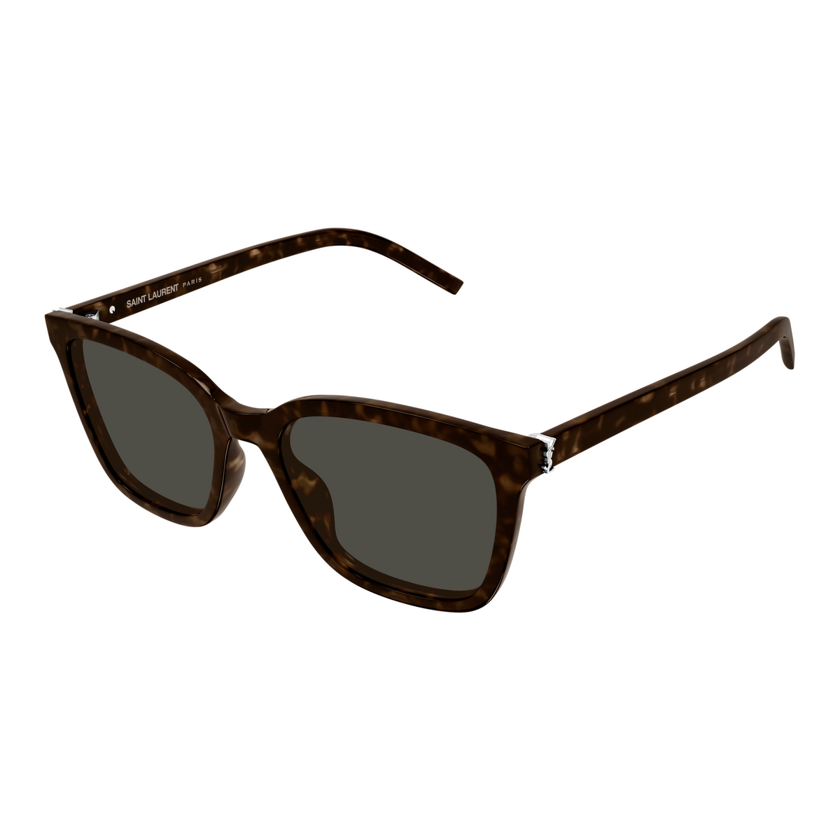 Saint Laurent Monogram SL M178 Havane 002 vue trois-quarts - Les Lunettes de Pauline