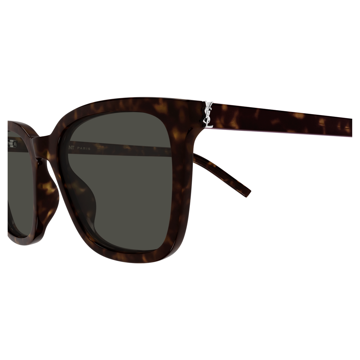 Saint Laurent Monogram SL M178 Havane 002 vue de profil - Les Lunettes de Pauline