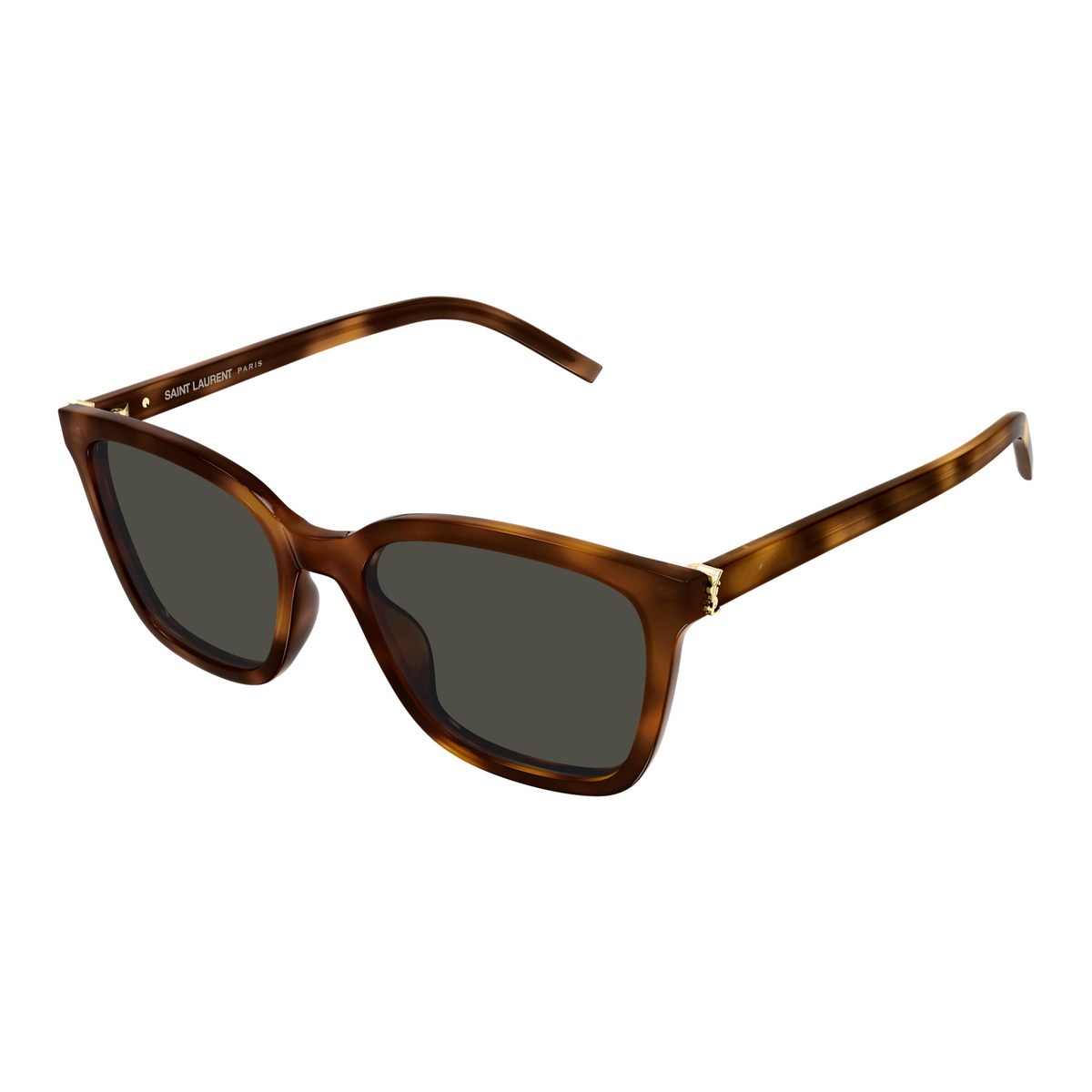 Saint Laurent Monogram SL M178 Havane 003 vue trois-quarts - Les Lunettes de Pauline
