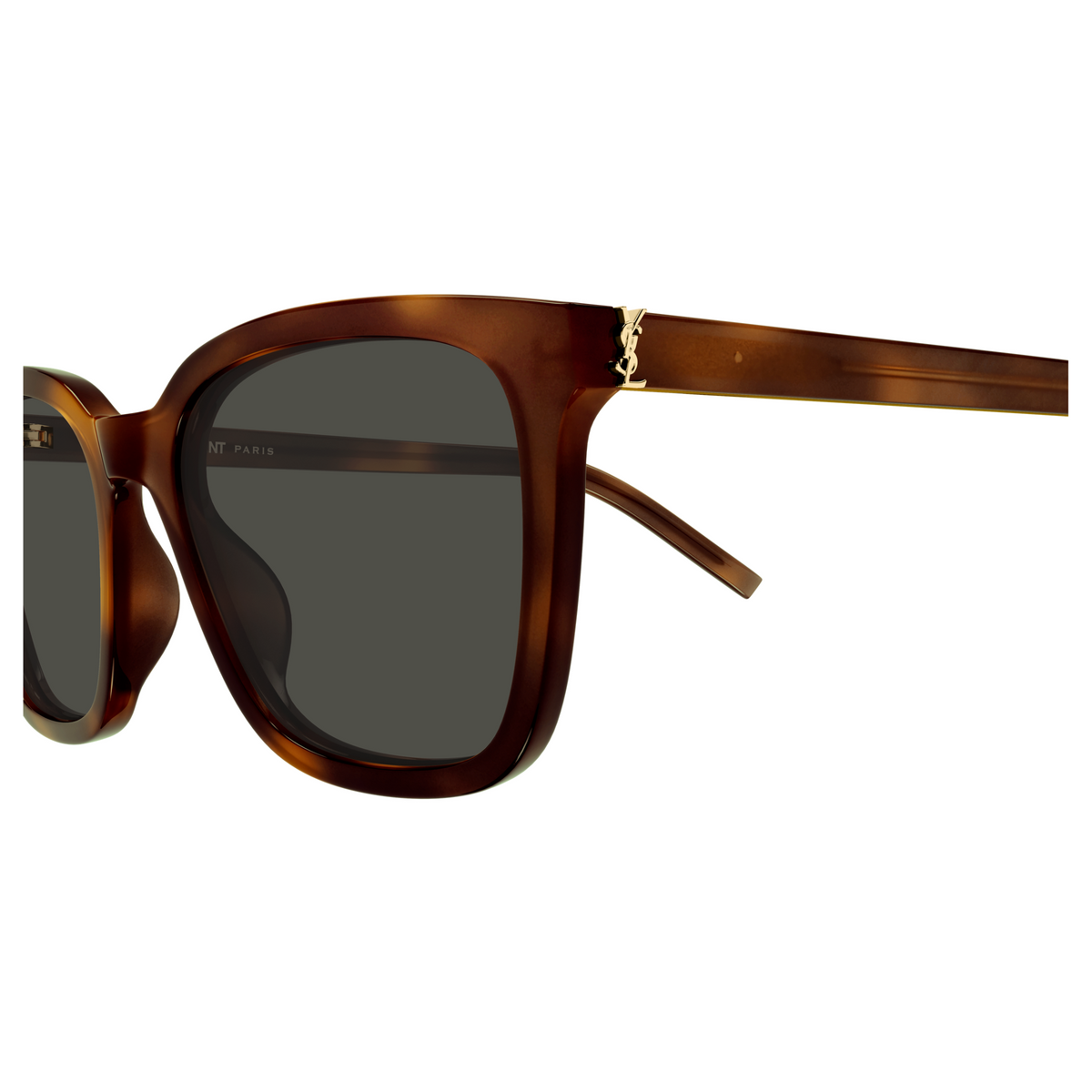 Saint Laurent Monogram SL M178 Havane 003 vue de profil - Les Lunettes de Pauline