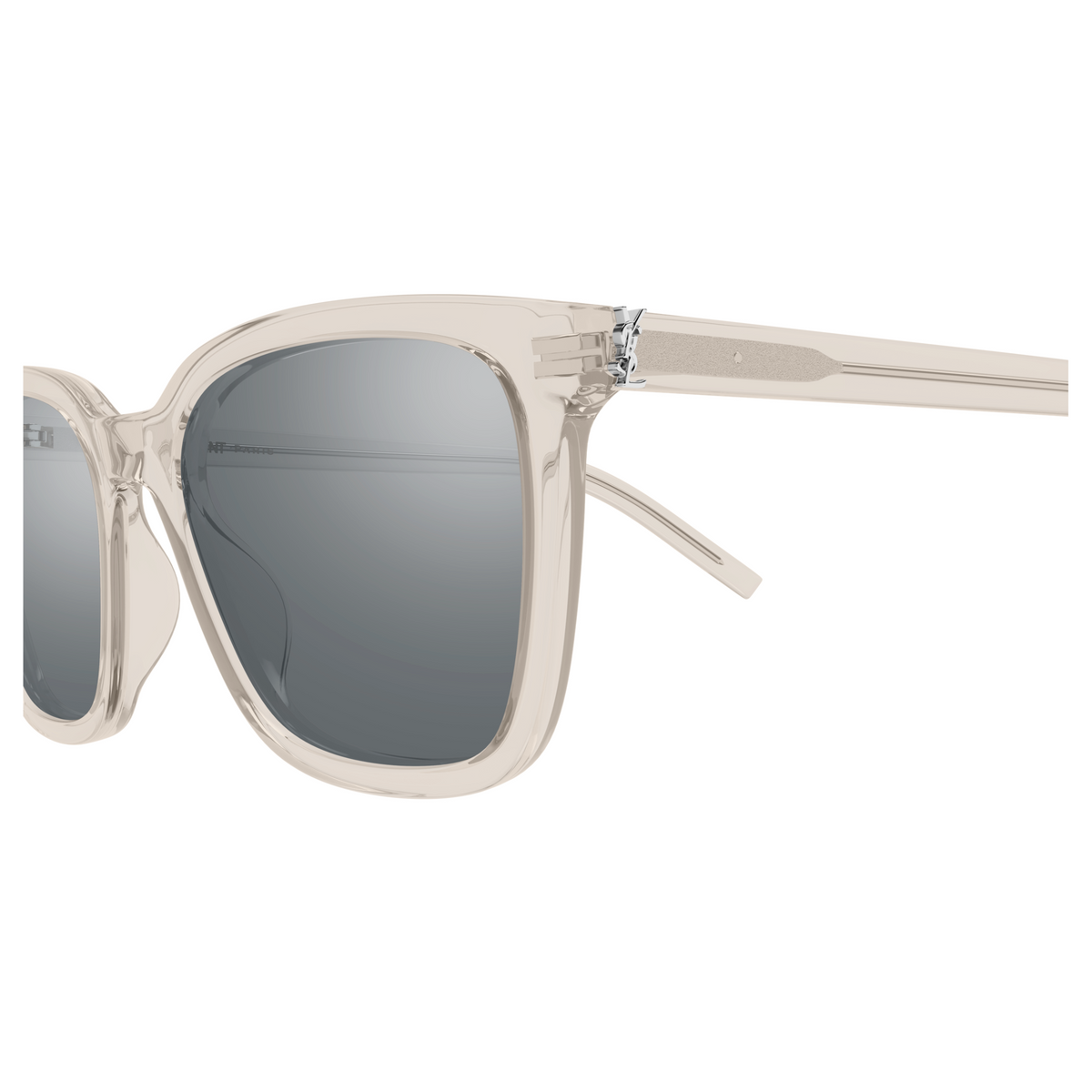 Saint Laurent Monogram SL M178 Beige 004 vue de profil - Les Lunettes de Pauline