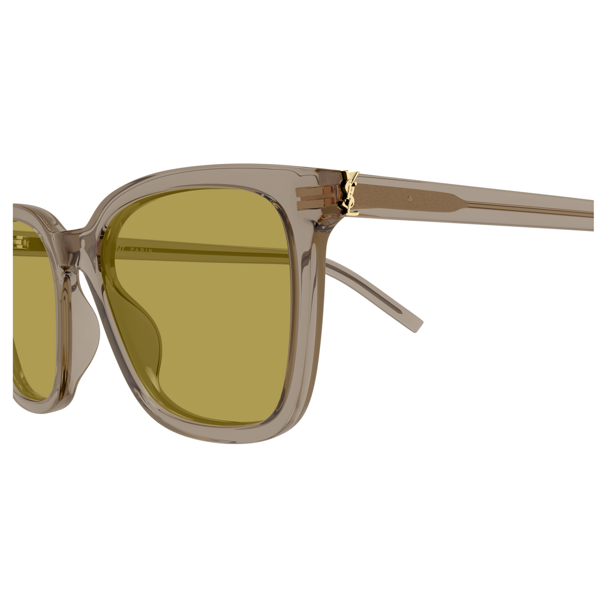 Saint Laurent Monogram SL M178 Brun 005 vue de profil - Les Lunettes de Pauline
