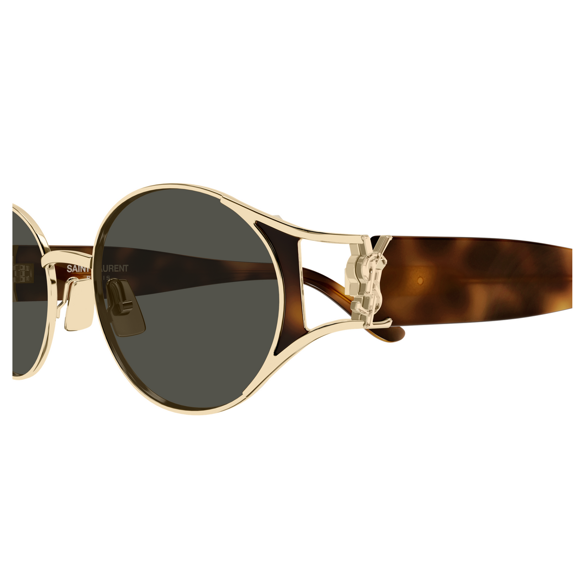 Saint Laurent Monogram SL M919 Or 003 vue de profil - Les Lunettes de Pauline