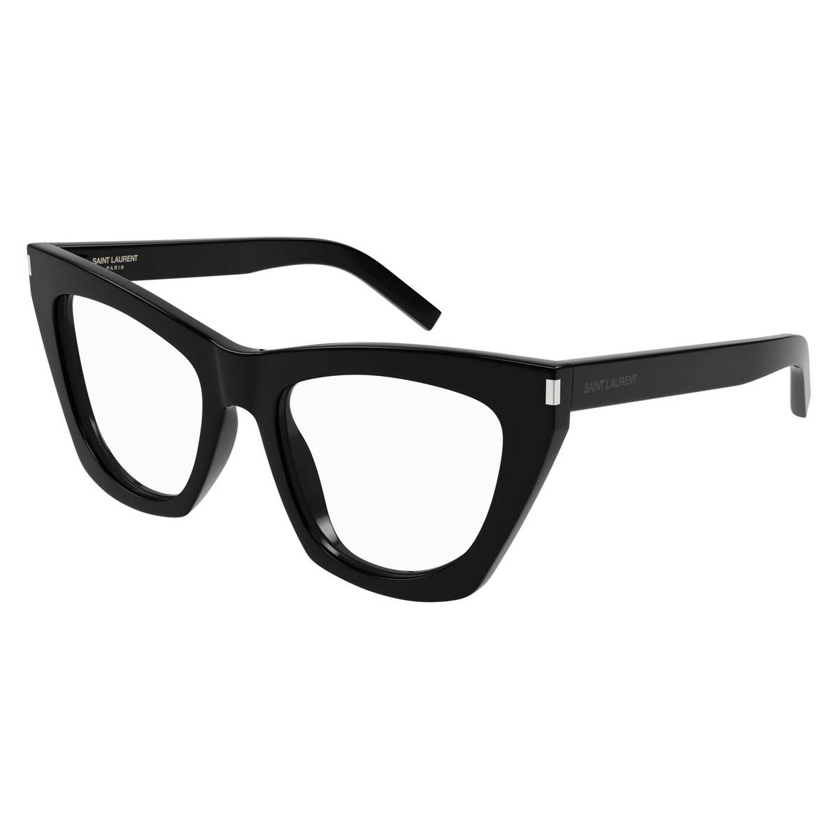 Saint Laurent SL 214 KATE 001 de trois-quarts - Les Lunettes de Pauline