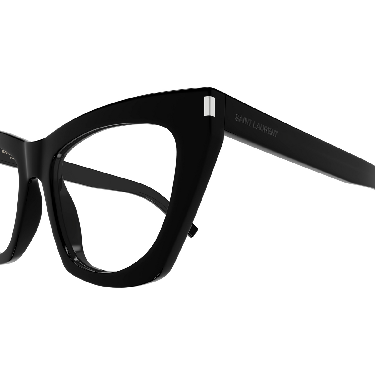 Saint Laurent SL 214 KATE 001 en détail des branches - Les Lunettes de Pauline