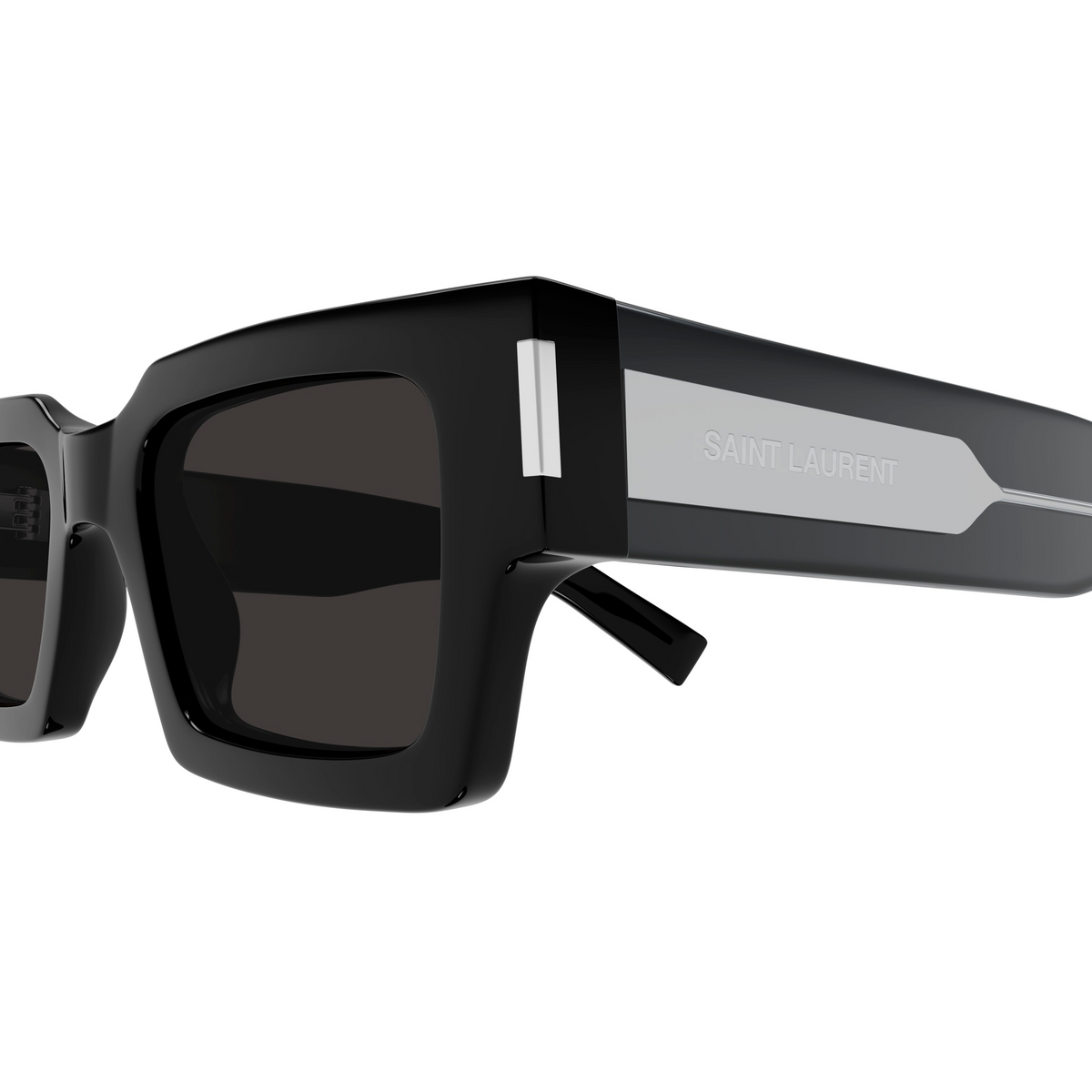Saint Laurent SL 572 en détail des branches - Les Lunettes de Pauline