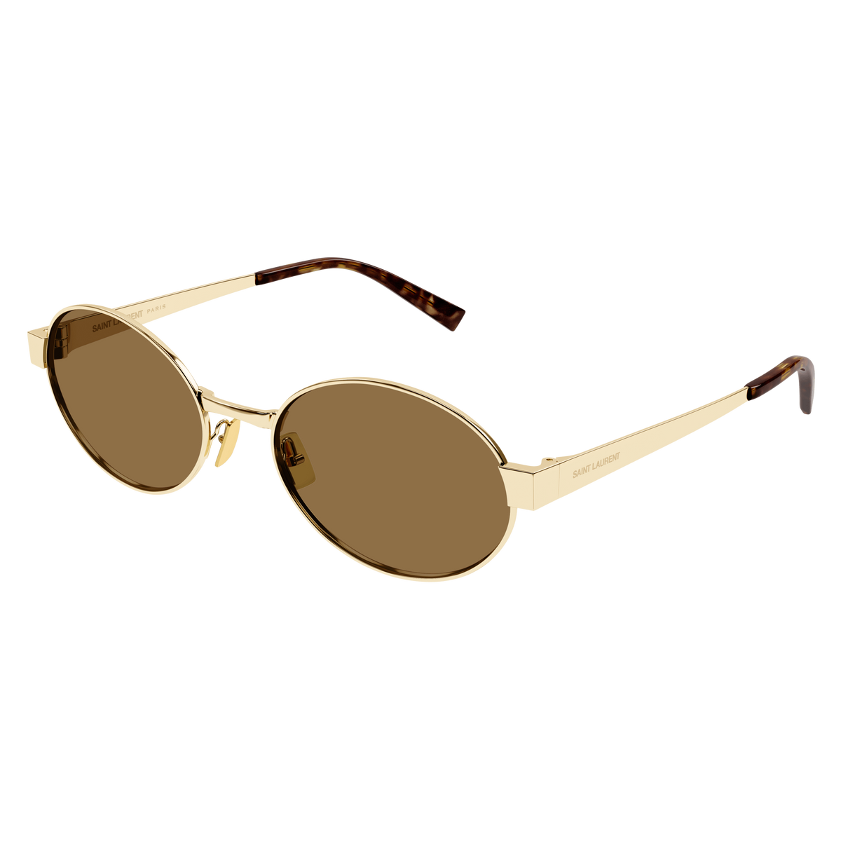 Saint Laurent SL Logo SL 692 Or 004 de trois-quarts - Les Lunettes de Pauline