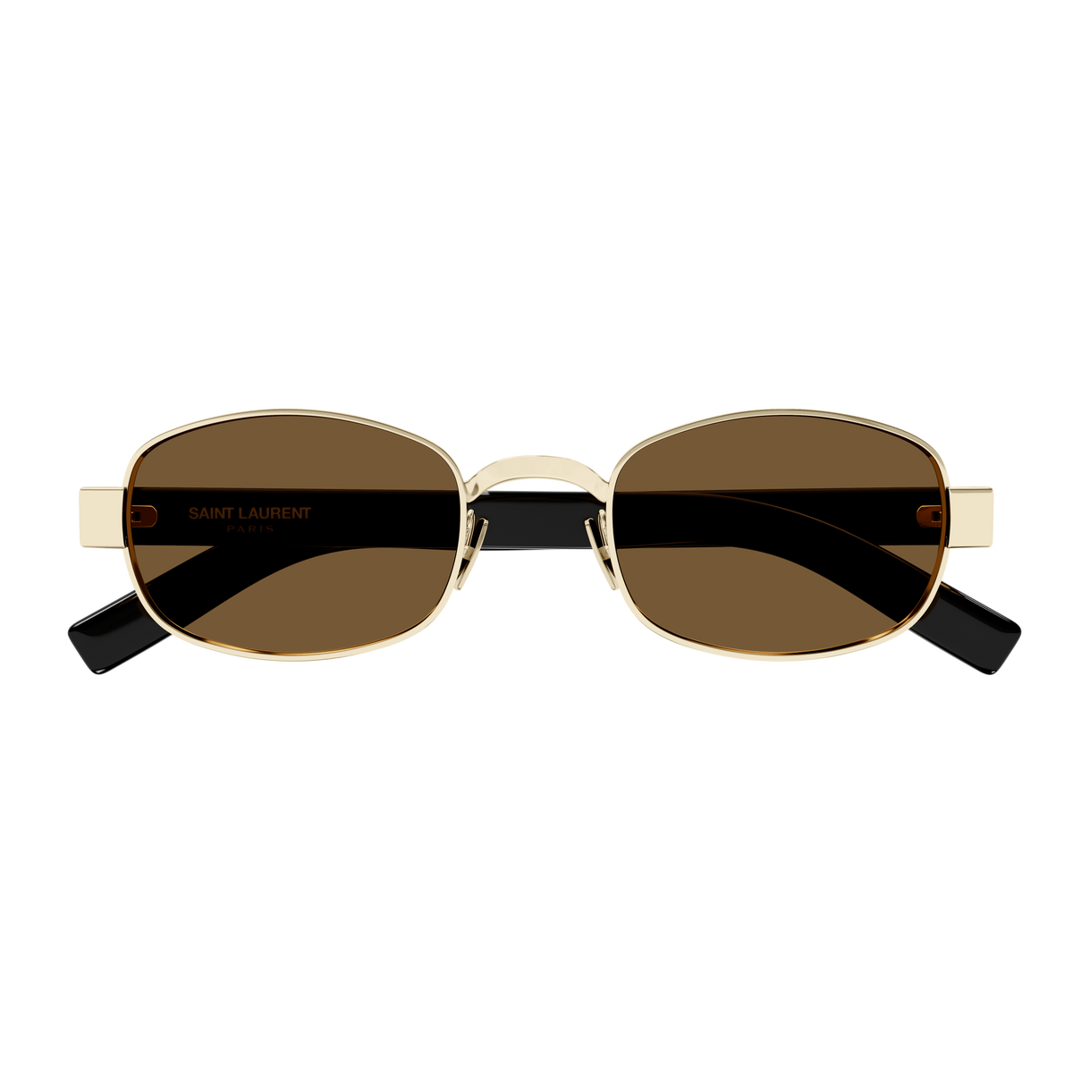 Saint Laurent SL Logo SL 706 Or et Noir 001 de face - Les Lunettes de Pauline
