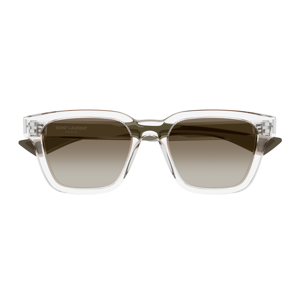 Saint Laurent Corner Angle SL 790 Cristal 005 de face - Les Lunettes de Pauline