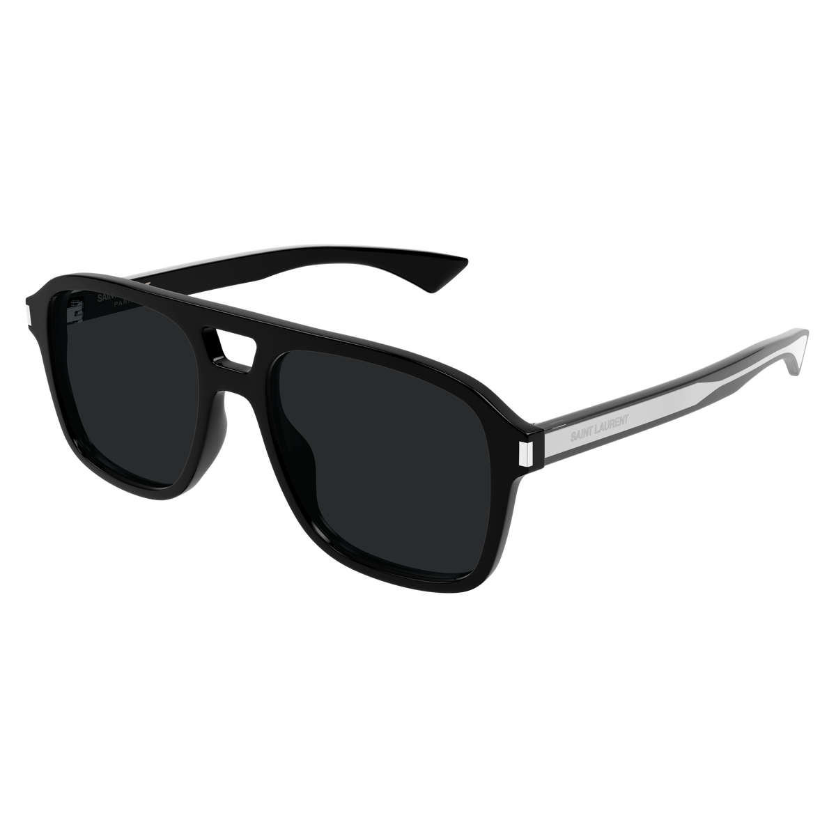 Saint Laurent Corner Angle SL 881 de trois-quarts - Les Lunettes de Pauline
