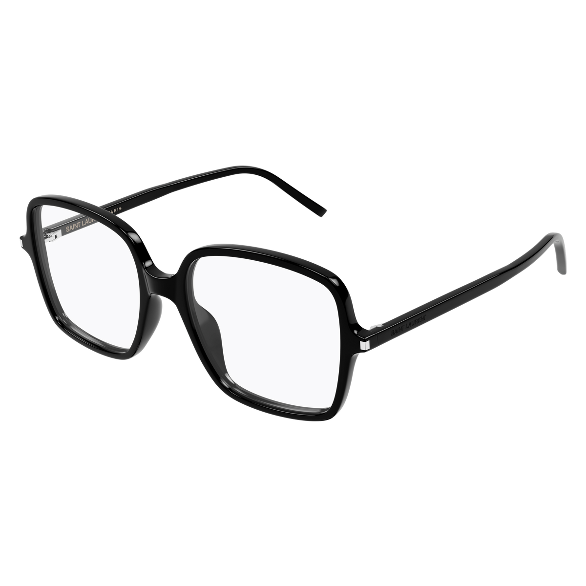Saint Laurent Corner Angle SL 892 001 de trois-quarts - Les Lunettes de Pauline