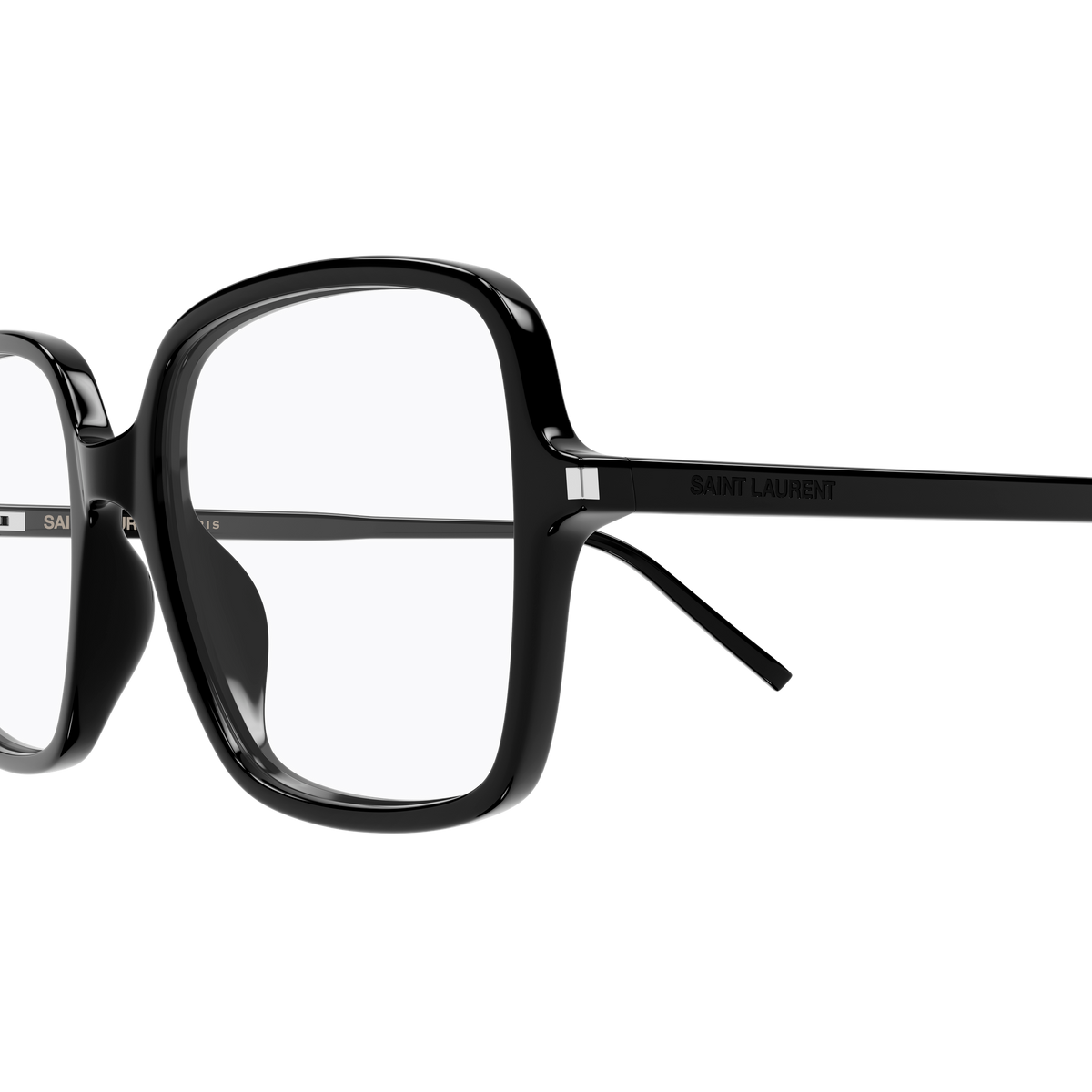 Saint Laurent Corner Angle SL 892 001 en détail des branches - Les Lunettes de Pauline