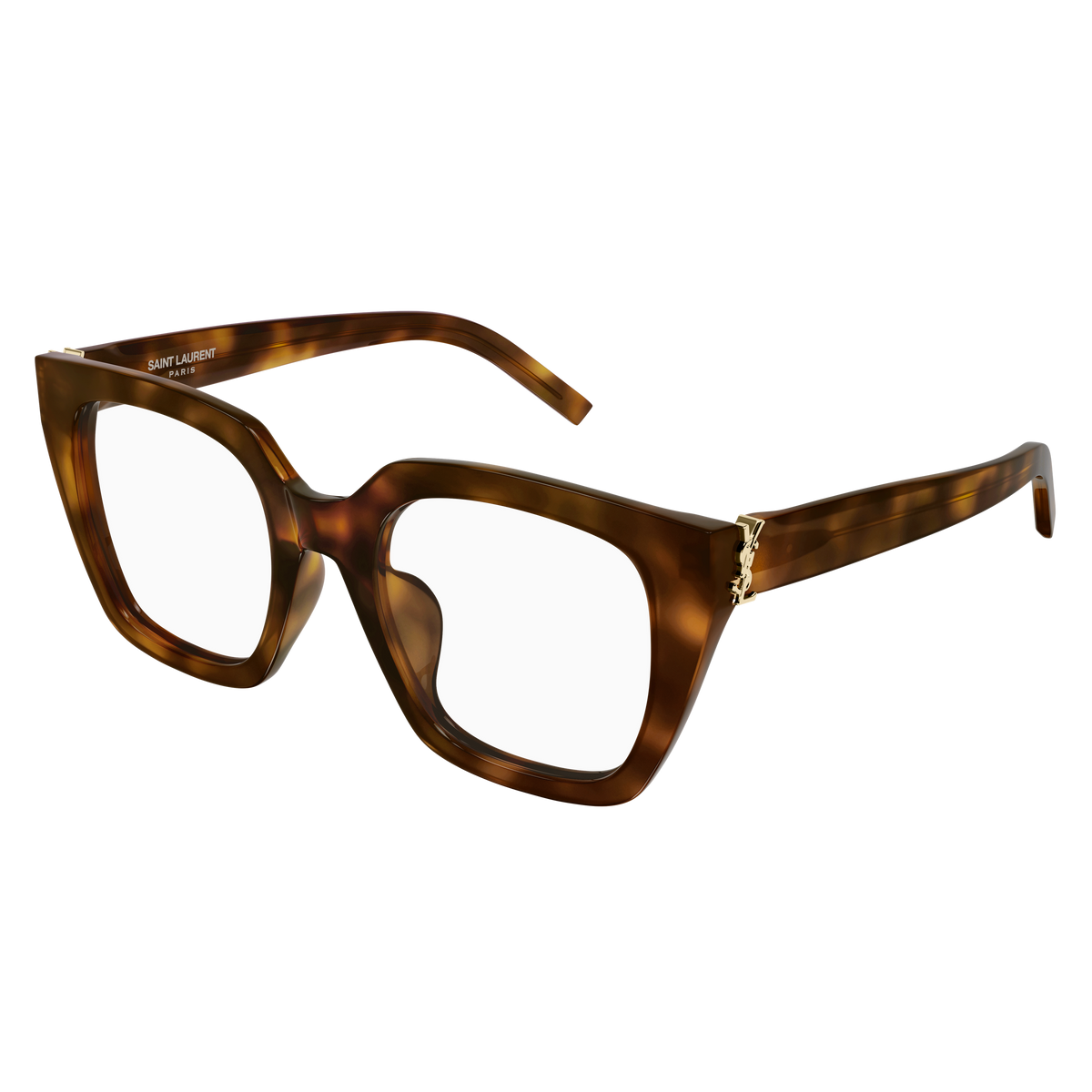 Saint Laurent Monogram SL M143 de trois-quarts - Les Lunettes de Pauline