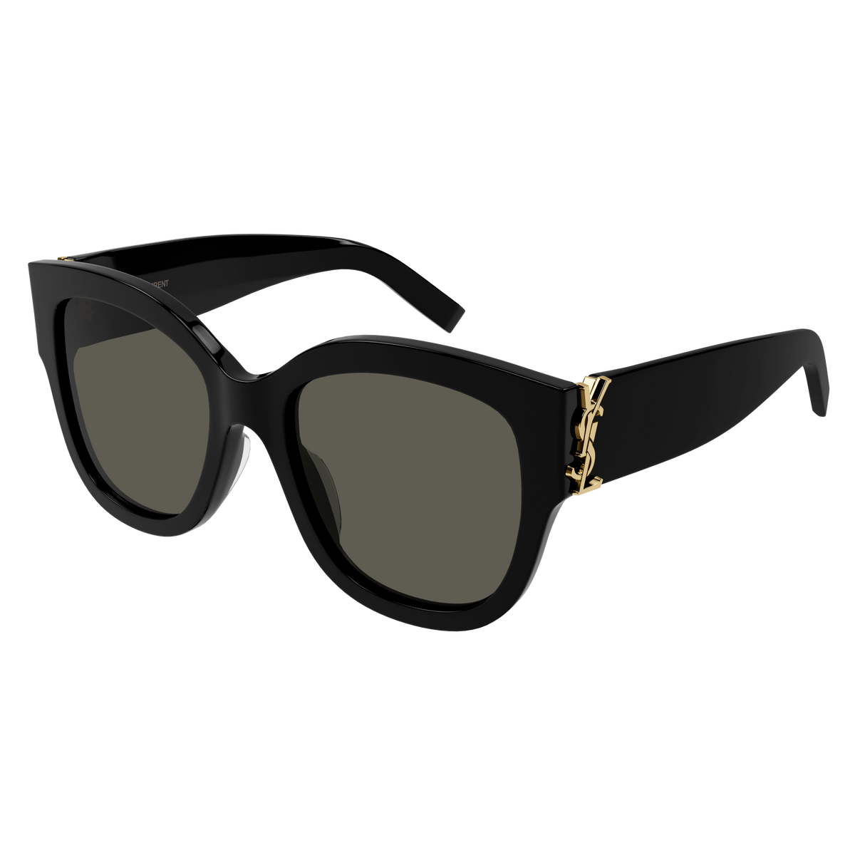 Saint Laurent Monogram SL M95/F Noir 001 de trois-quarts - Les Lunettes de Pauline