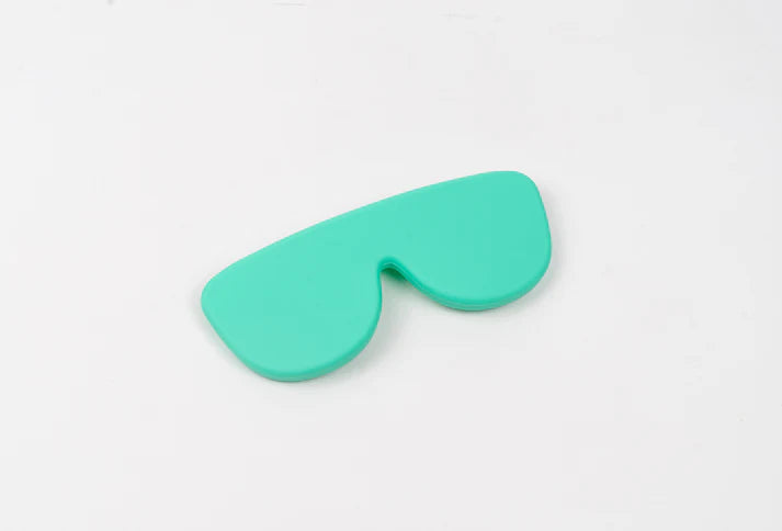 Étui à lunettes en silicone turquoise - Lups The Case