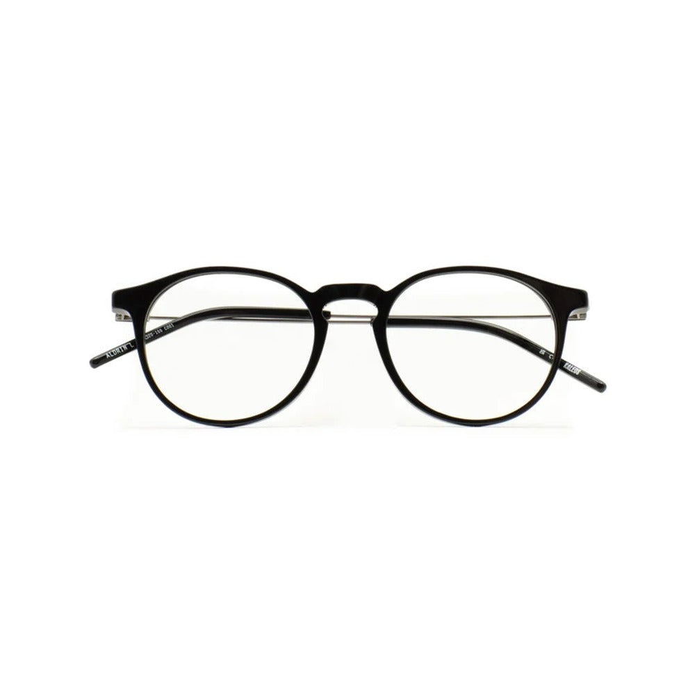 Kaleos Aldrin L Noir 01 de face - Les Lunettes de Pauline