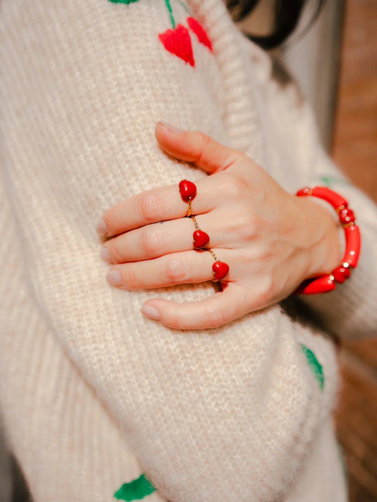 Bague cœur - Chérie Cherry - Nach - Les Lunettes de Pauline