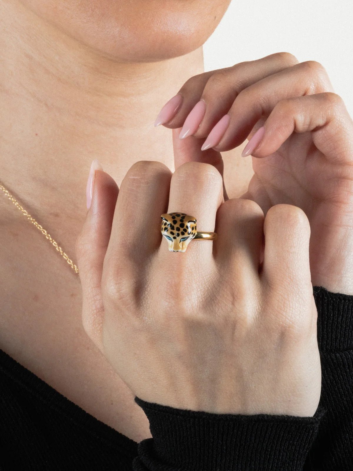 Bague tête de léopard - Nach - Les Lunettes de Pauline