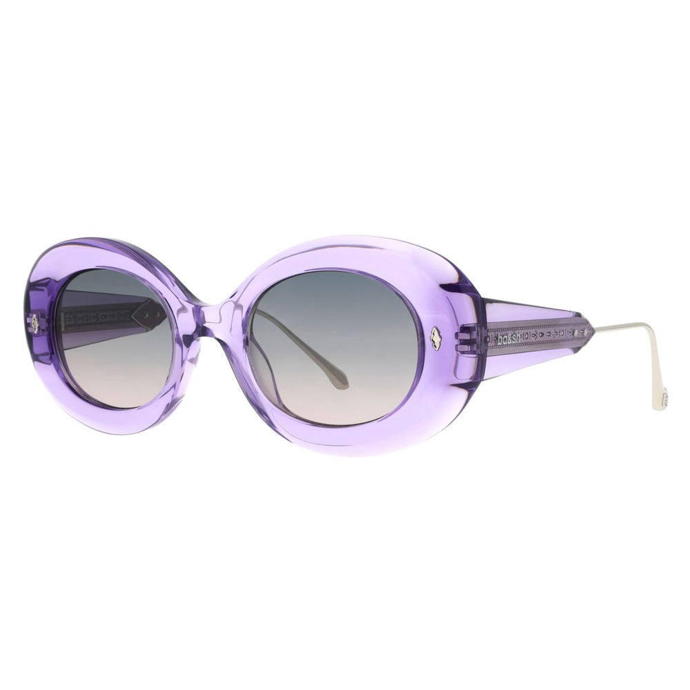 ba&sh Anita Cristal Violet VI68 de trois-quarts - Les Lunettes de Pauline