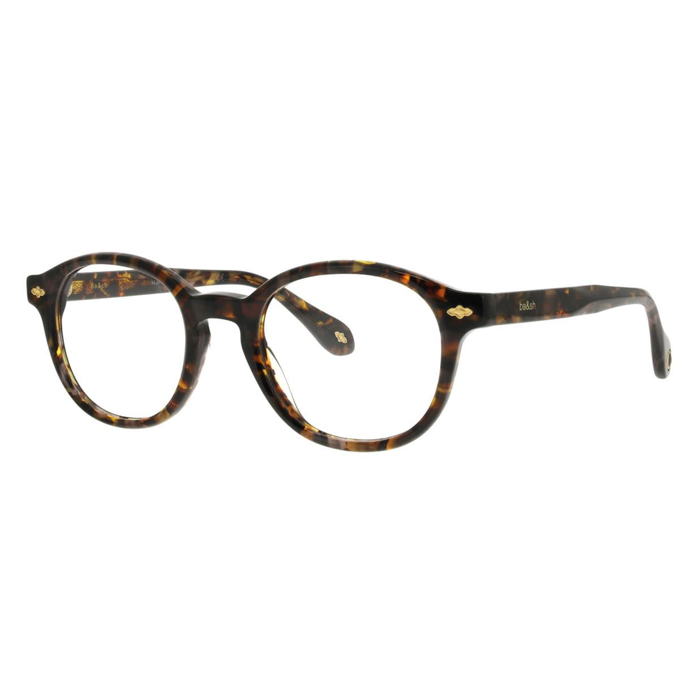 ba&sh BA1046 Écaille Mouchetée Foncée E134 de trois-quarts - Les Lunettes de Pauline