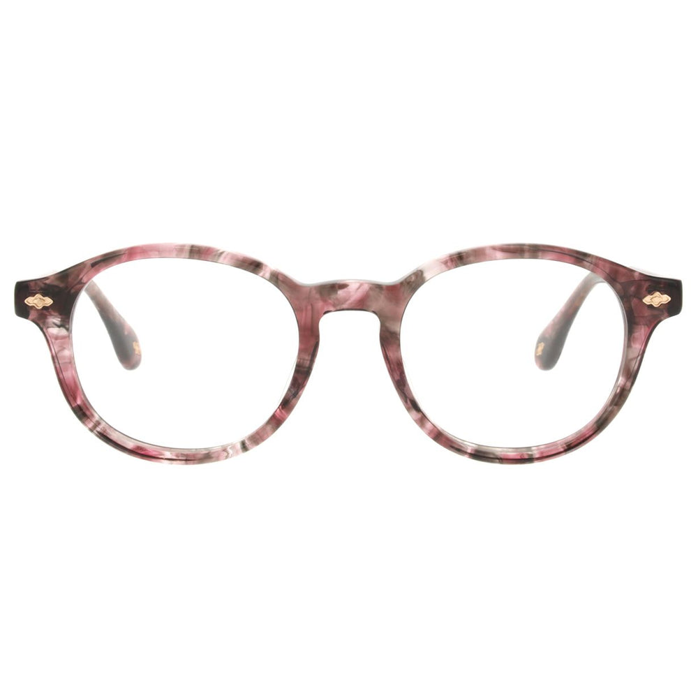 ba&sh BA1046 Écaille Marbrée Rose E547 de face - Les Lunettes de Pauline