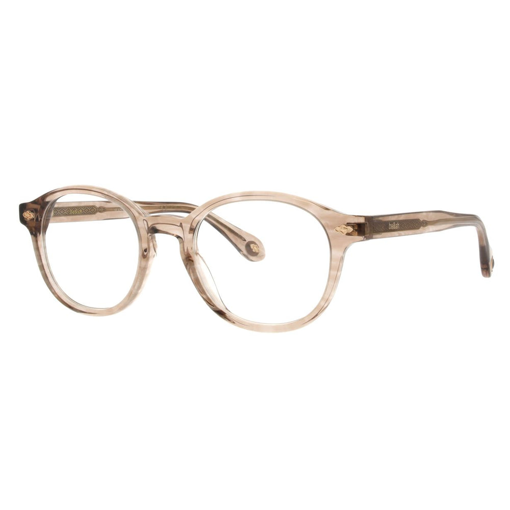 ba&sh BA1046 Cristal Rose Nude E550 de trois-quarts - Les Lunettes de Pauline
