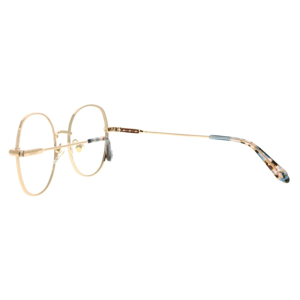ba&sh BA1051 Rose Terracotta et Or Rose RSOR en détail des branches - Les Lunettes de Pauline
