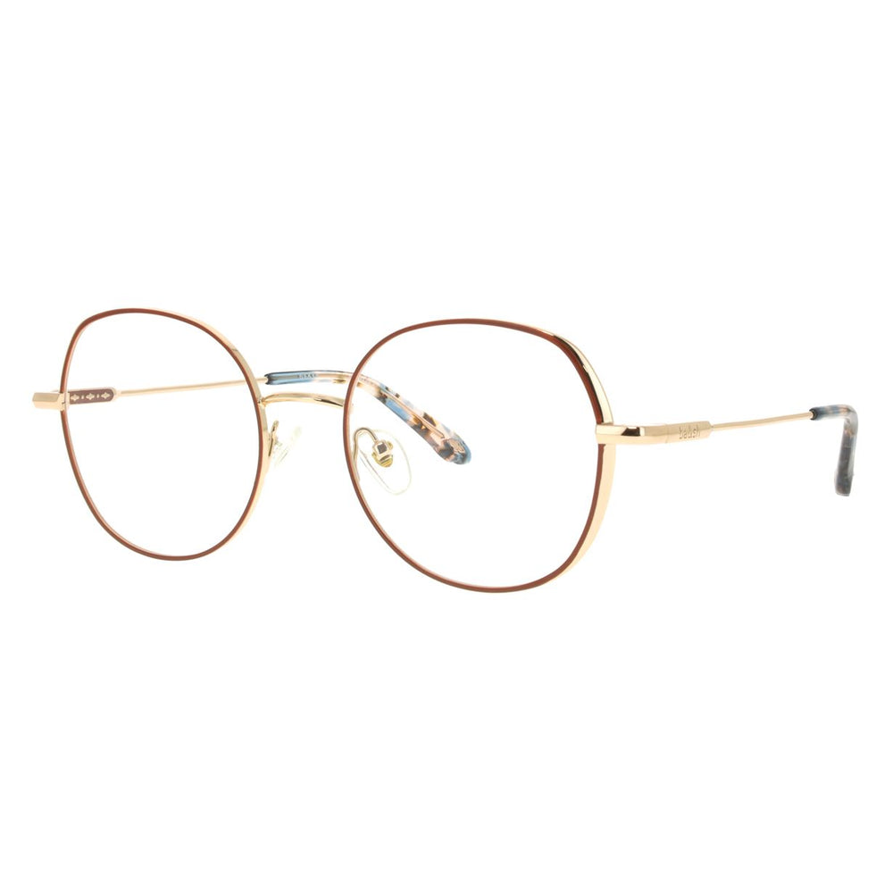 ba&sh BA1051 Rose Terracotta et Or Rose RSOR de trois-quarts - Les Lunettes de Pauline