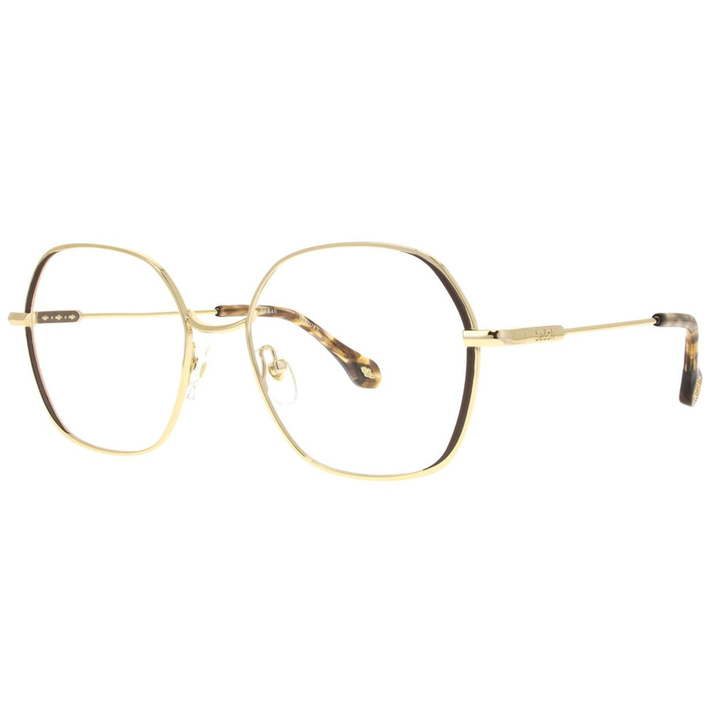 ba&sh BA1060 Brun et Doré BRDO de trois-quarts - Les Lunettes de Pauline