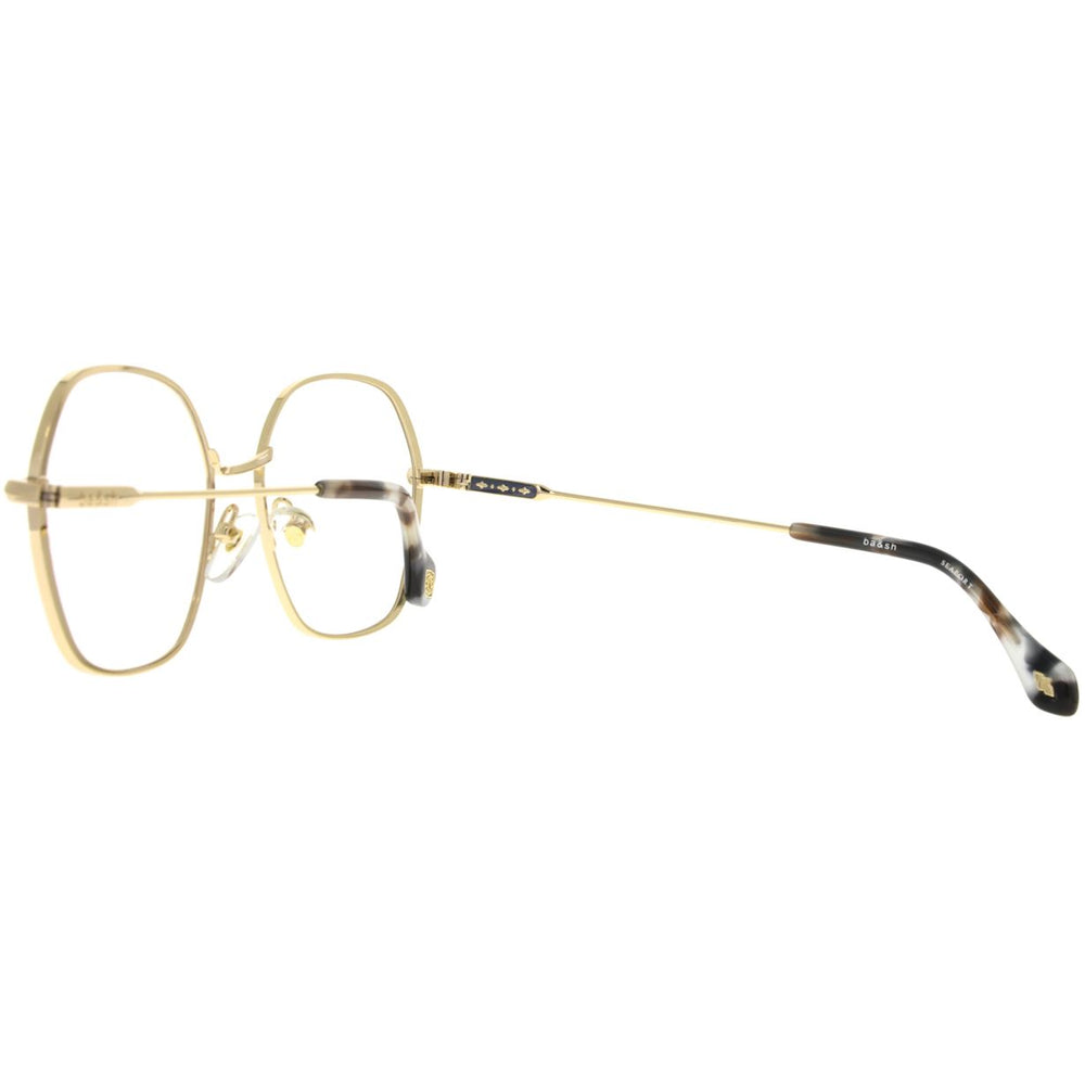 ba&sh BA1060 Bleu Jean et Doré DEDO en détail des branches - Les Lunettes de Pauline