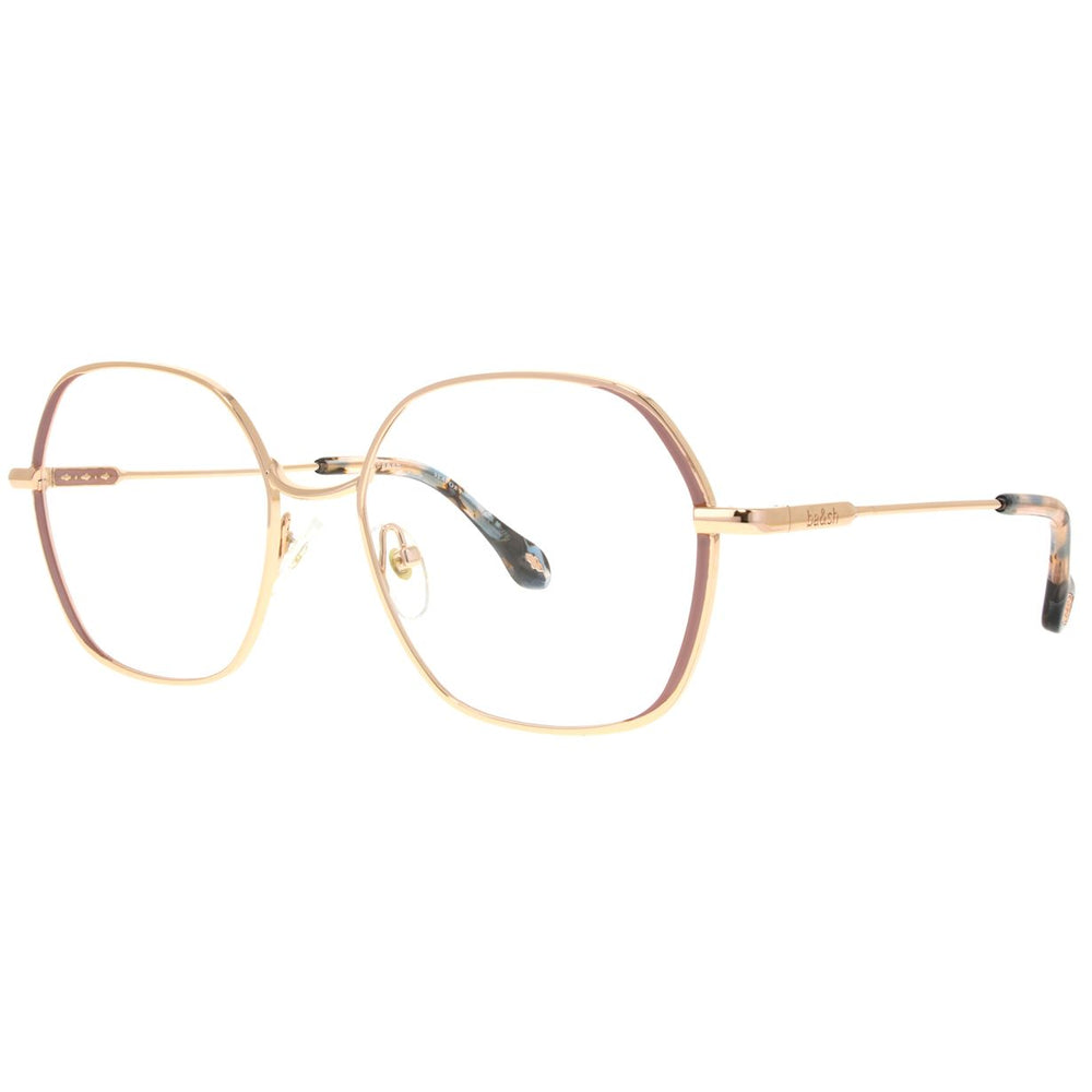 ba&sh BA1060 Rose Terracotta et Or Rose RSOR de trois-quarts - Les Lunettes de Pauline