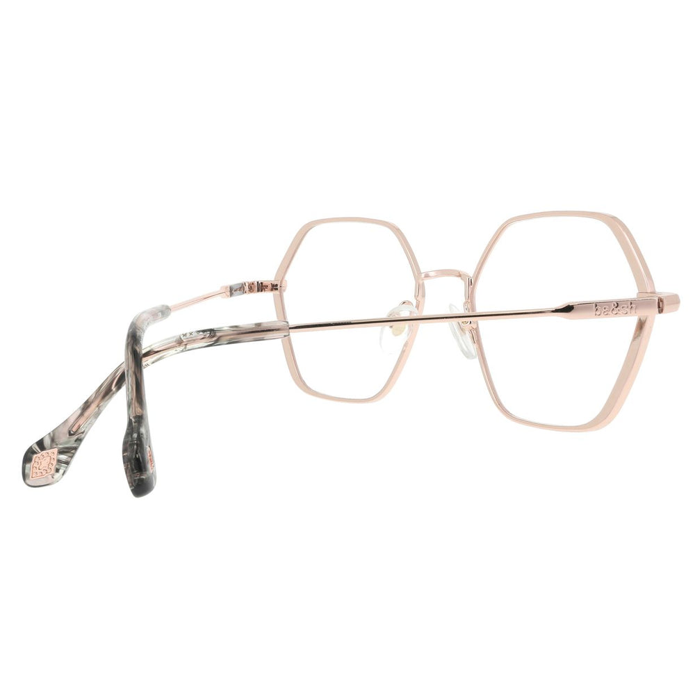 ba&sh BA1061 Brun Foncé et Or Rose BROR en détail des branches - Les Lunettes de Pauline