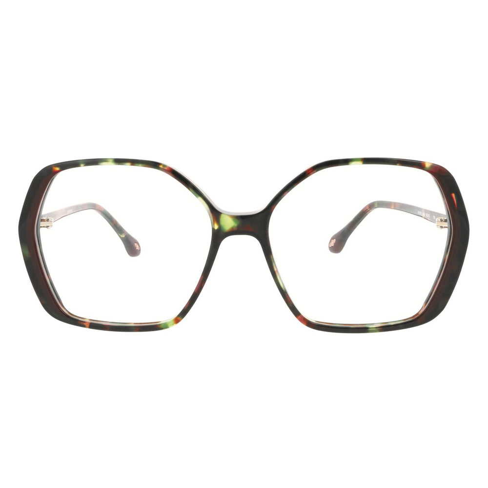 ba&sh BA1068 Écaille Mouchetée Bordeaux E624 de face - Les Lunettes de Pauline