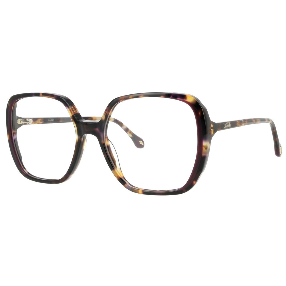 ba&sh BA1069 Écaille Mouchetée Violet E573 de trois-quarts - Les Lunettes de Pauline