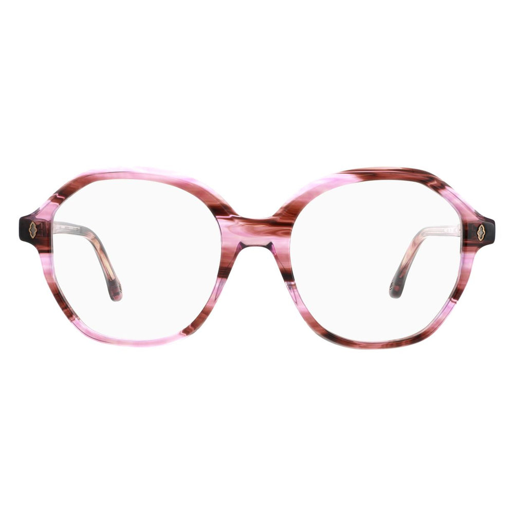 ba&sh BA1073 Cristal Rose Rayé E356 de face - Les Lunettes de Pauline