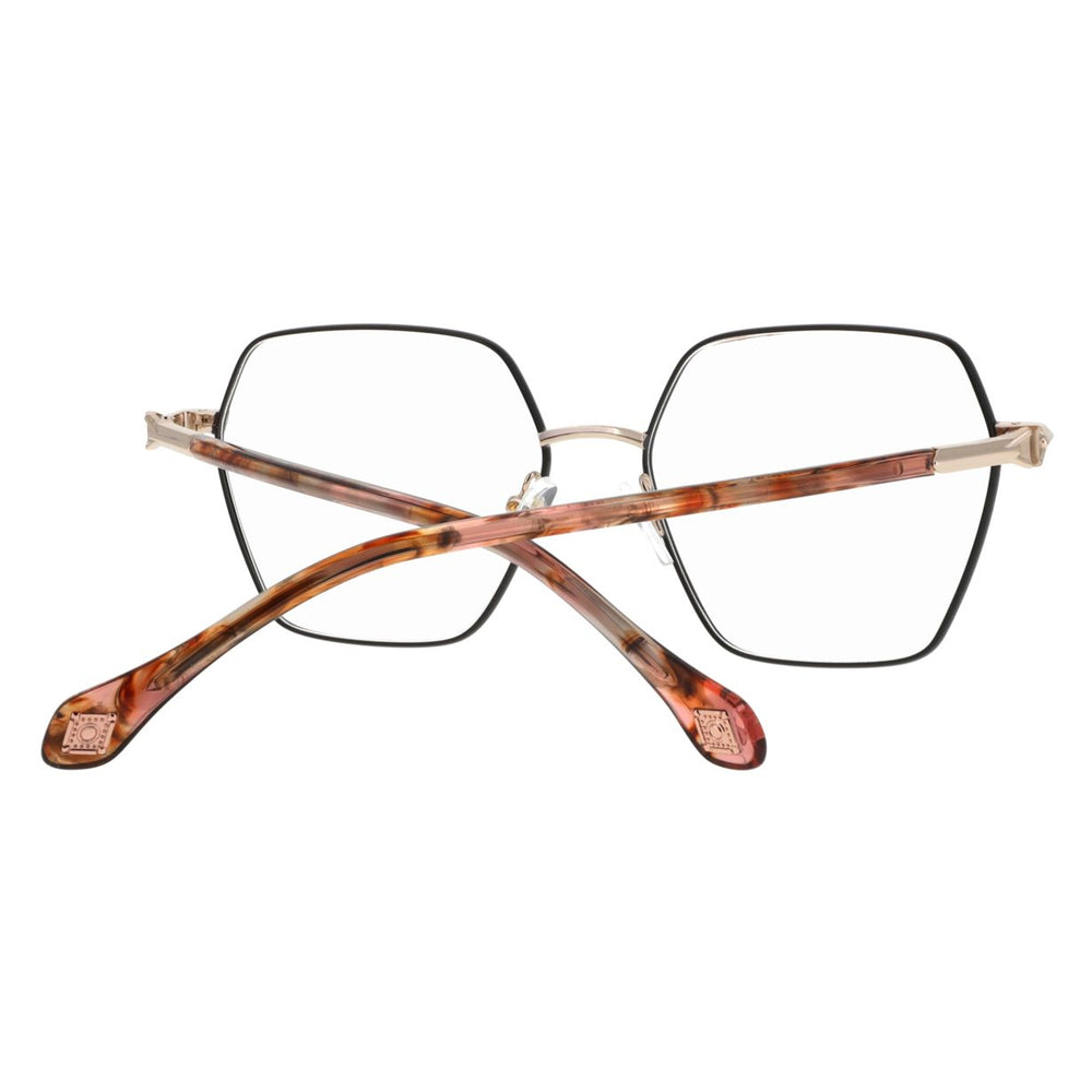 ba&sh BA1078 Brun Foncé et Or Rose BROR en détail des branches - Les Lunettes de Pauline