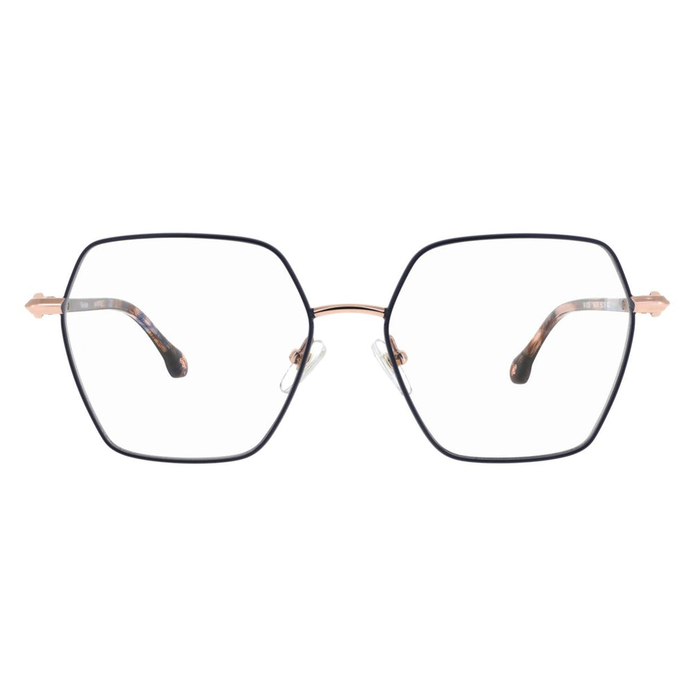 ba&sh BA1078 Bleu Marine et Or Rose MAOR de face - Les Lunettes de Pauline