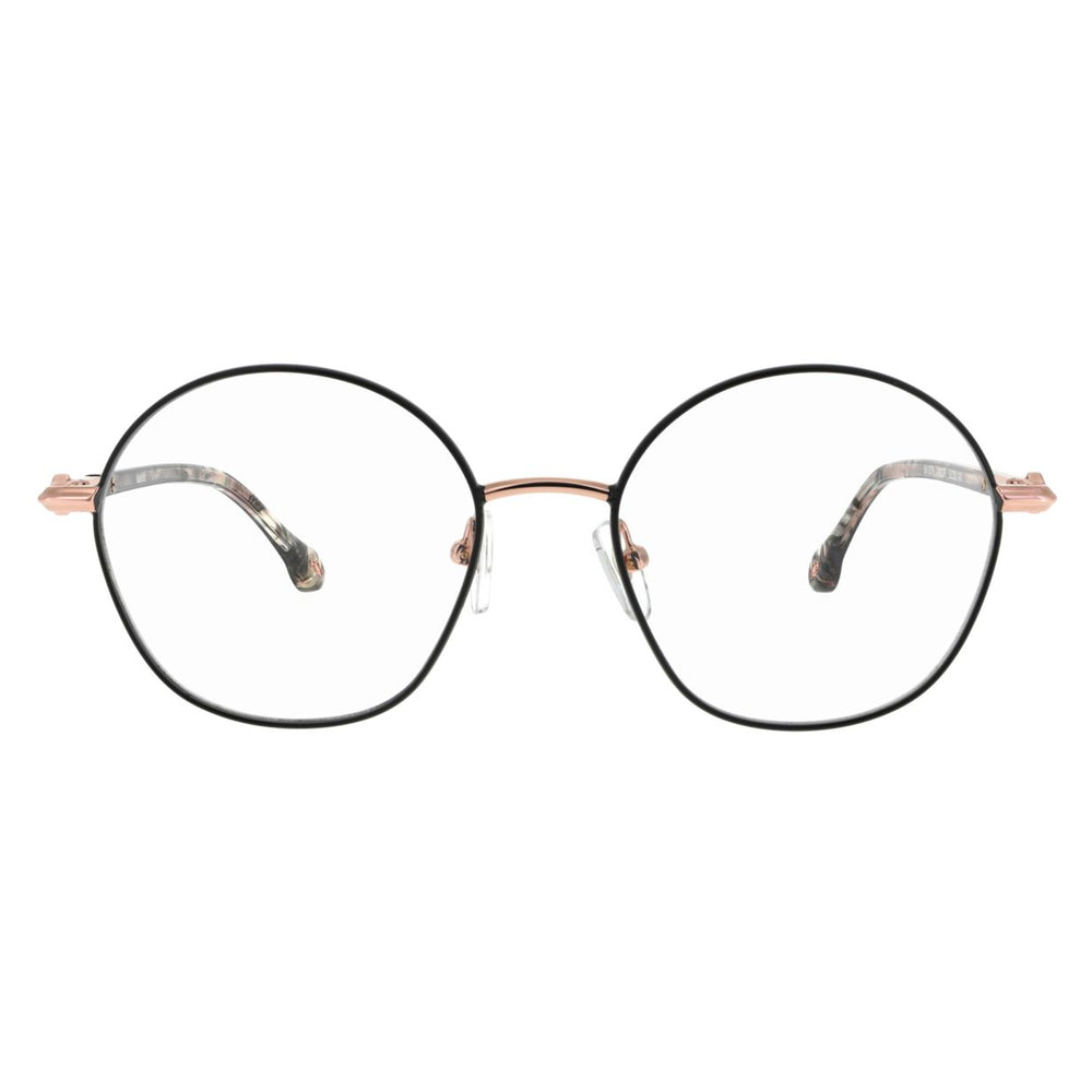 ba&sh BA1079 Noir et Or Rose NOOR de face - Les Lunettes de Pauline